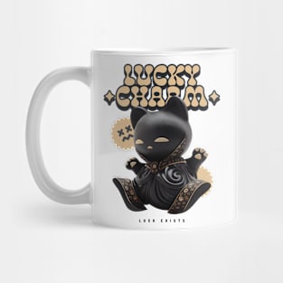 Lucky Charm Cat Good Luck Cute Mug